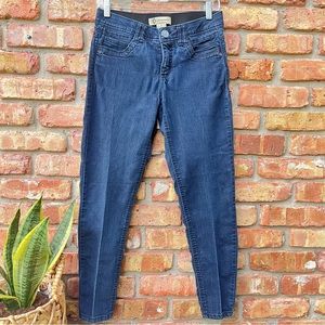 DEMOCRACY 4 AB TECHNOLOGY DARK WASH DENIM 6 POCKET BLUE JEANS